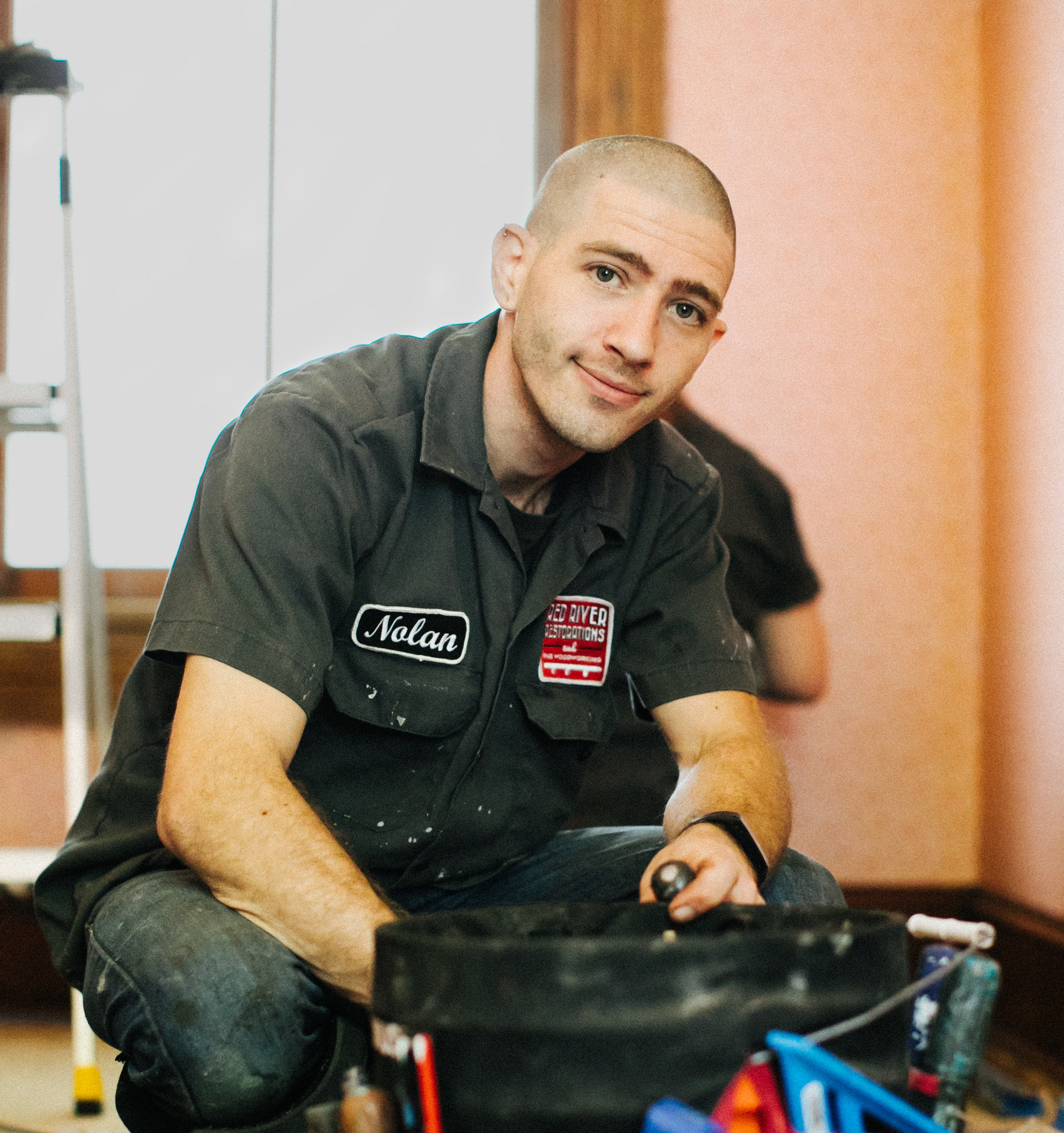 Craftsperson Nolan at Work